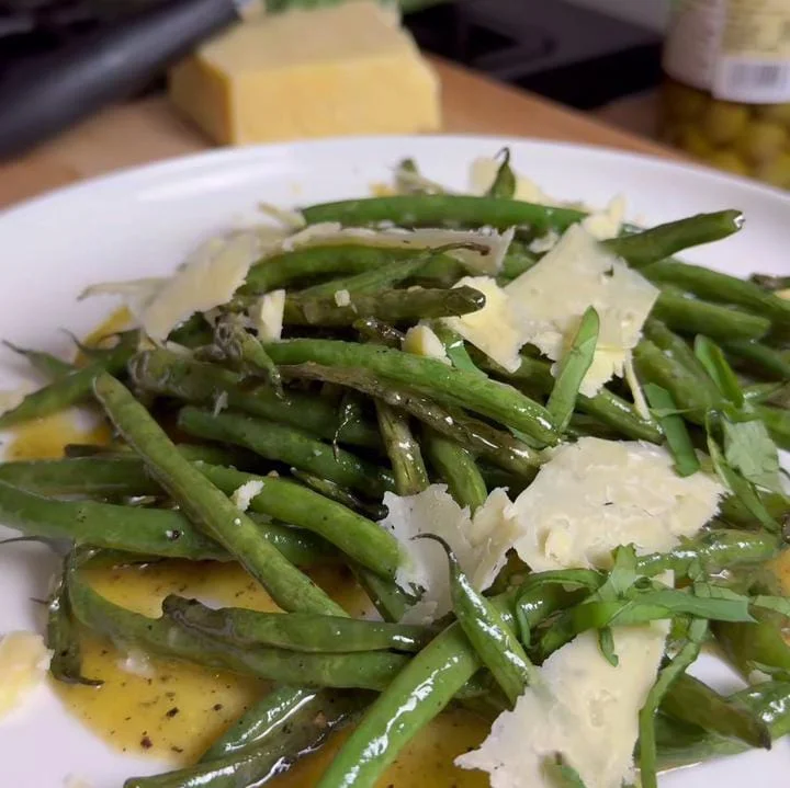 Lemon Garlic Green Beans