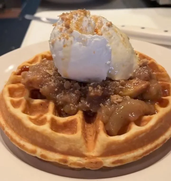 Apple Cinnamon Mini Waffles