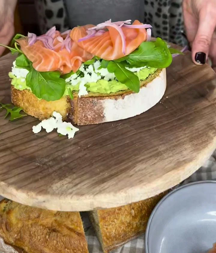 Smoked Salmon Breakfast Sandwich