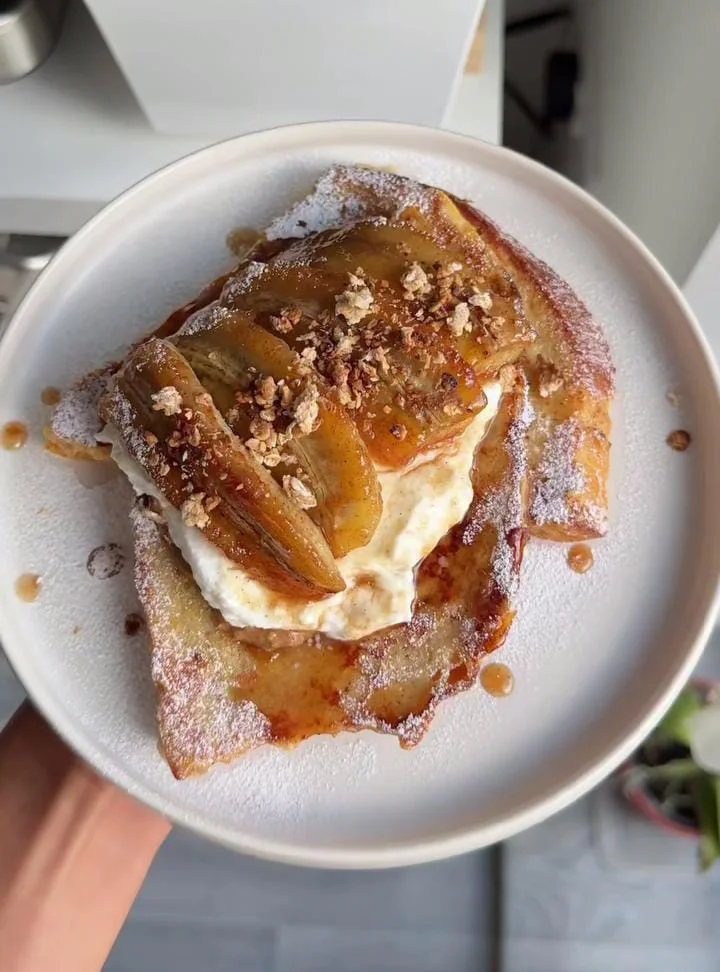 Peanut Butter Banana Breakfast Sandwich