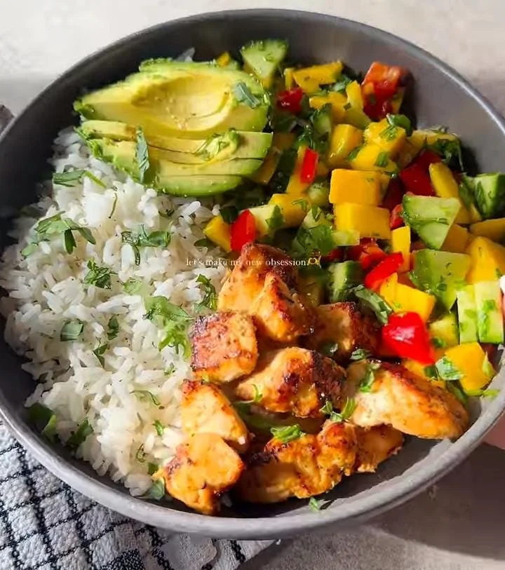 Soft Chicken and Rice Bowl