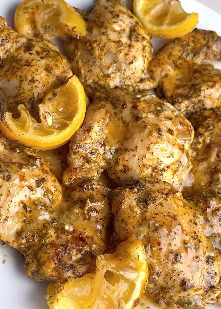 Classic Greek Lemon Garlic Chicken