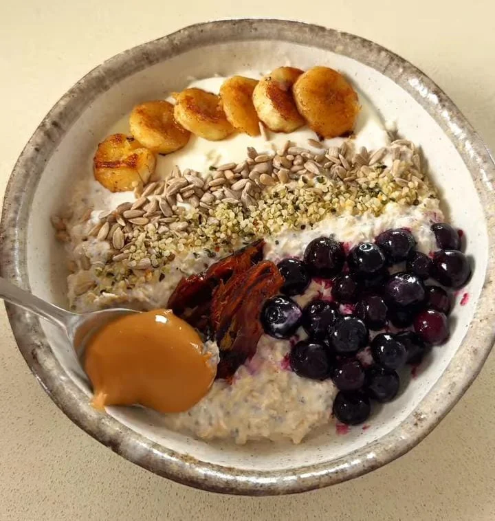 Overnight Chia Oat Breakfast Jars