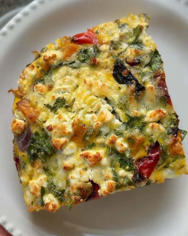 Cottage Cheese and Veggie Breakfast Bake