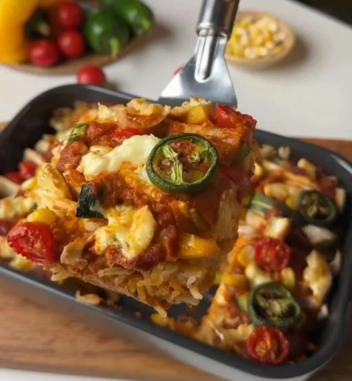 Whole-Grain Breakfast Burrito Bake