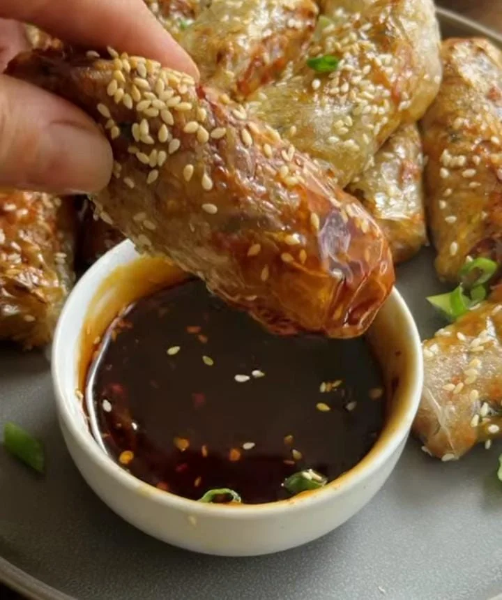 Fresh Veggie Rice Paper Rolls