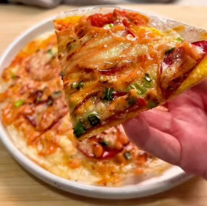 Rice Paper Pizza Wraps