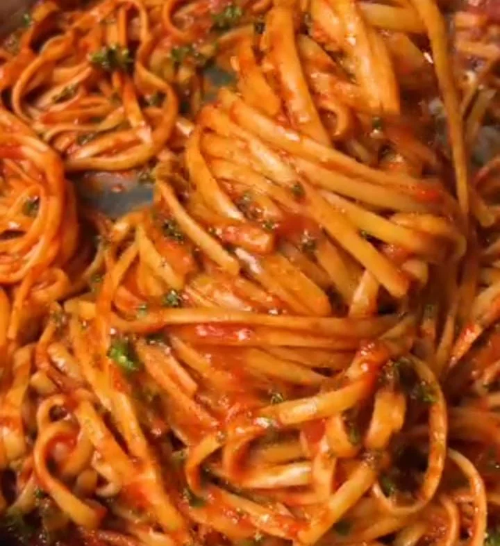 Lightened-Up Spaghetti Marinara