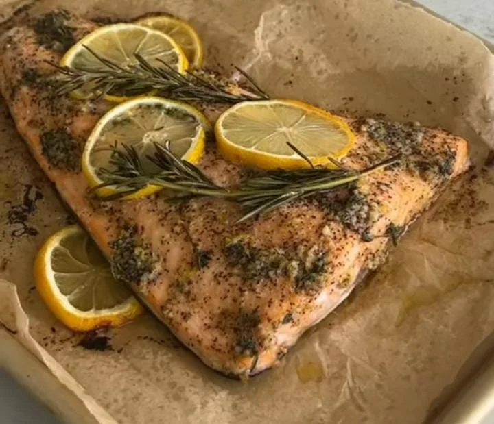Lemon Herb Italian Salmon