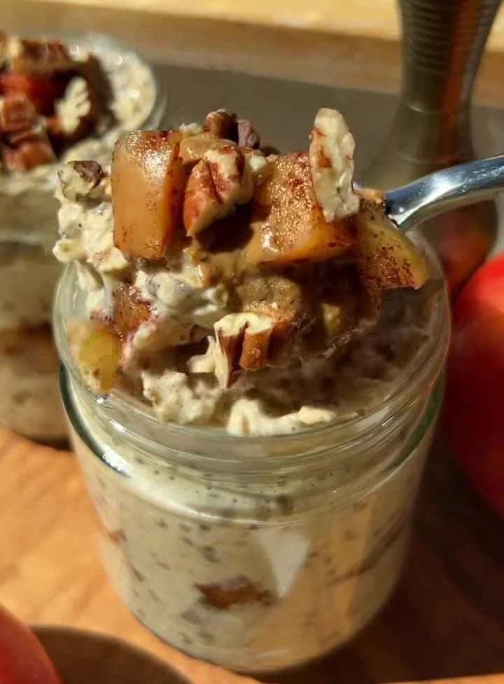 Apple Cinnamon Overnight Oats