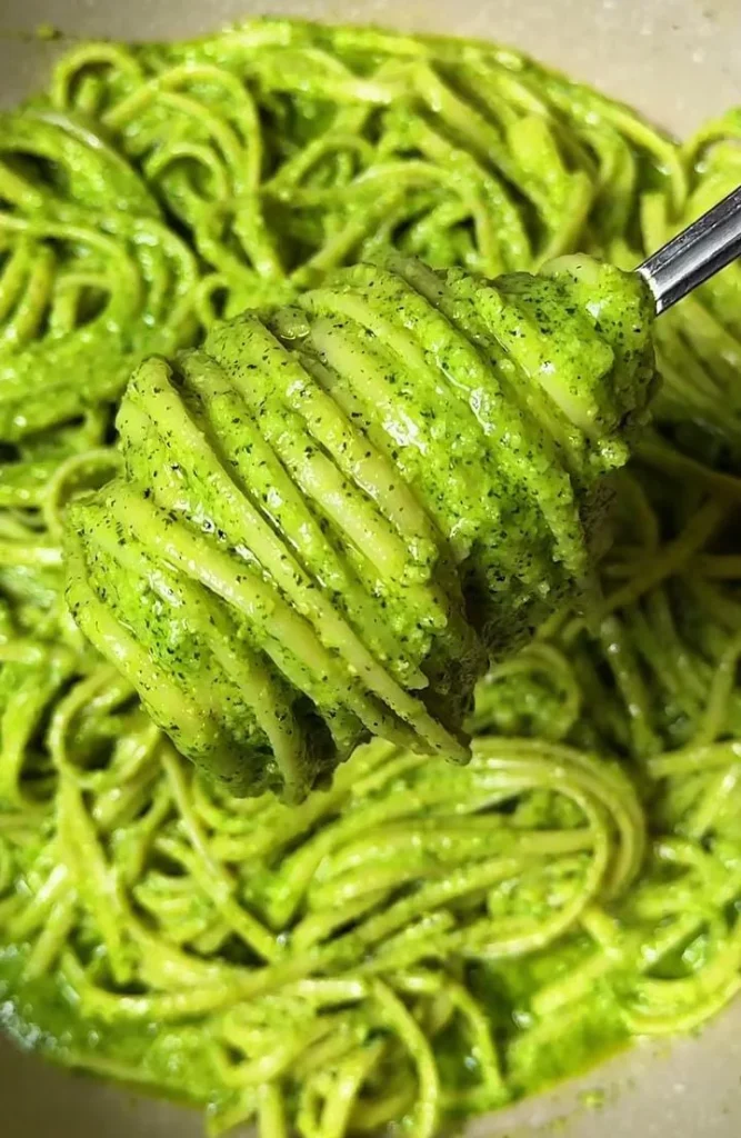 Healthy Cooking Habits with Creamy Pesto