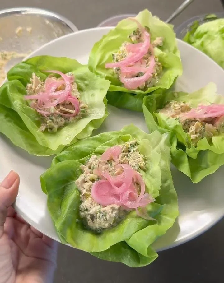 Tuna Lettuce Wraps