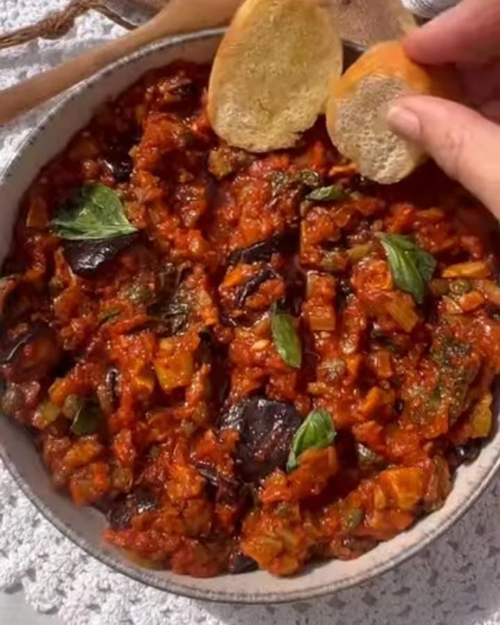 Eggplant and Tomato Skillet