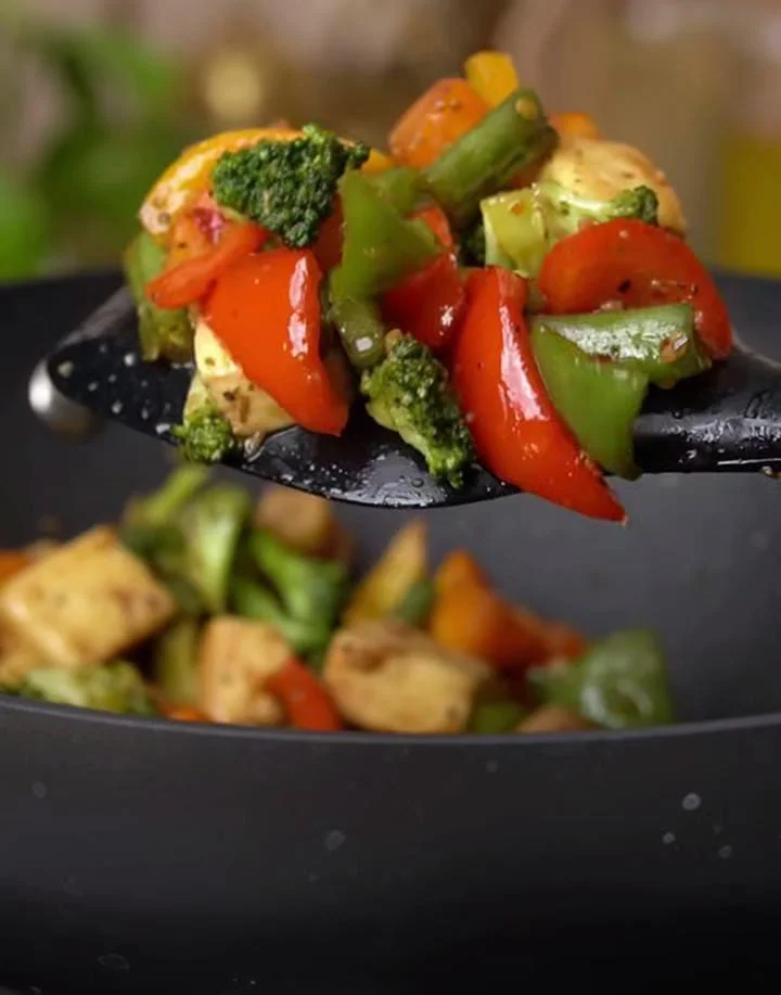 Turkey and Veggie Stir Fry