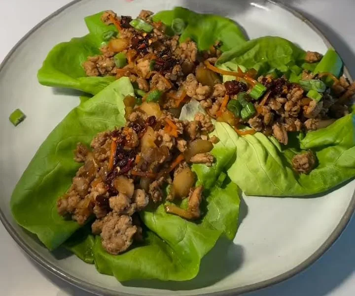 Low Histamine Turkey Rice Lettuce Wraps