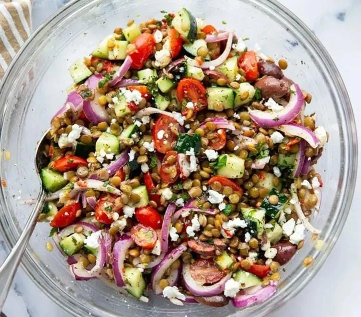 Mediterranean Lentil Salad