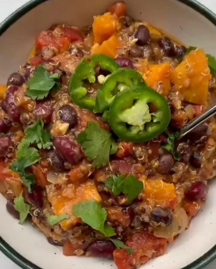 Black Bean and Sweet Potato Chili
