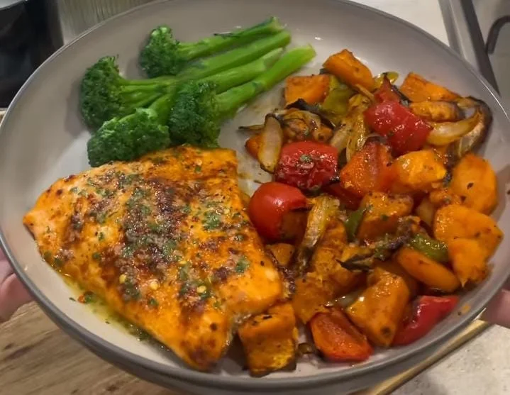 Garlic Butter Baked Salmon