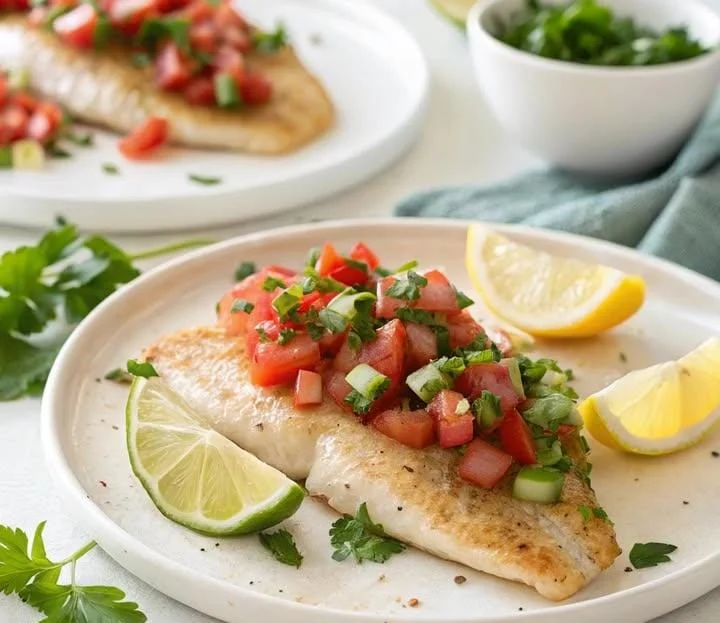 Mediterranean Baked Tilapia
