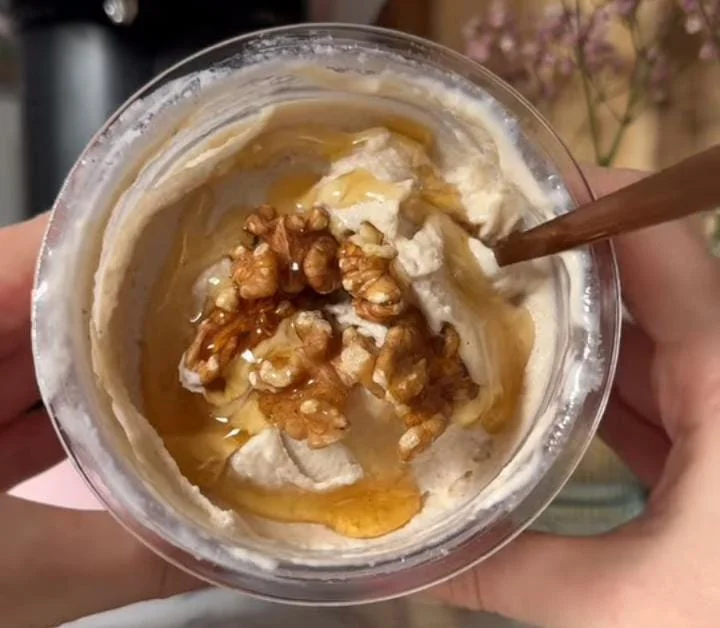 Greek Yogurt with Honey and Walnuts