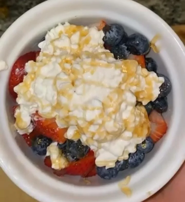 Savory Mediterranean Cottage Cheese Bowl