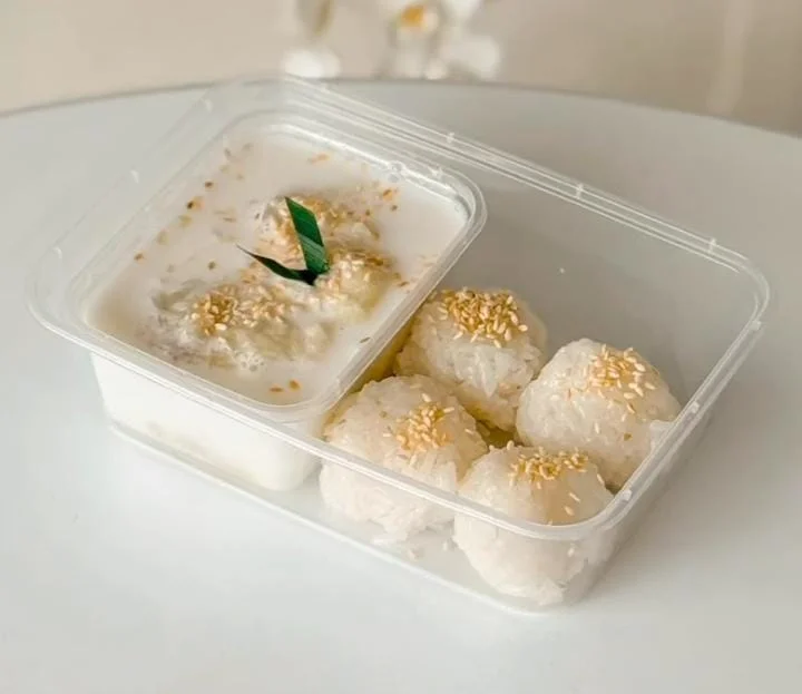 Thai Sticky Rice with Durian