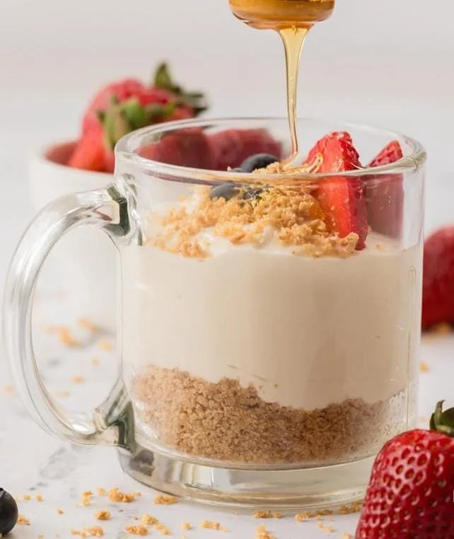 Greek Yogurt Cheesecake Cups