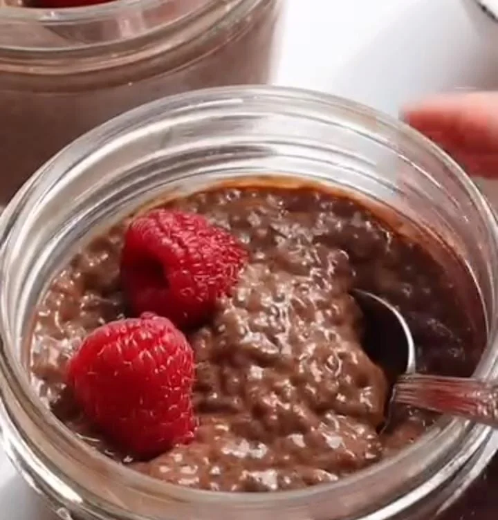 Protein Chocolate Chia Pudding