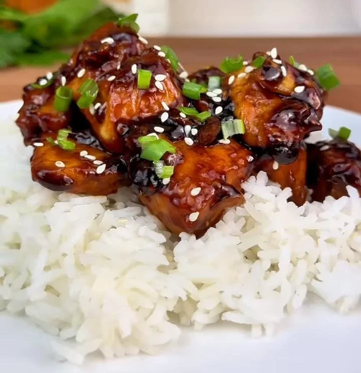 Maple Teriyaki Baked Tofu