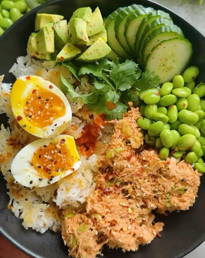 Spicy Tuna Zoodle Bowl
