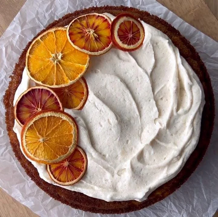 Orange Olive Oil Pound Cake