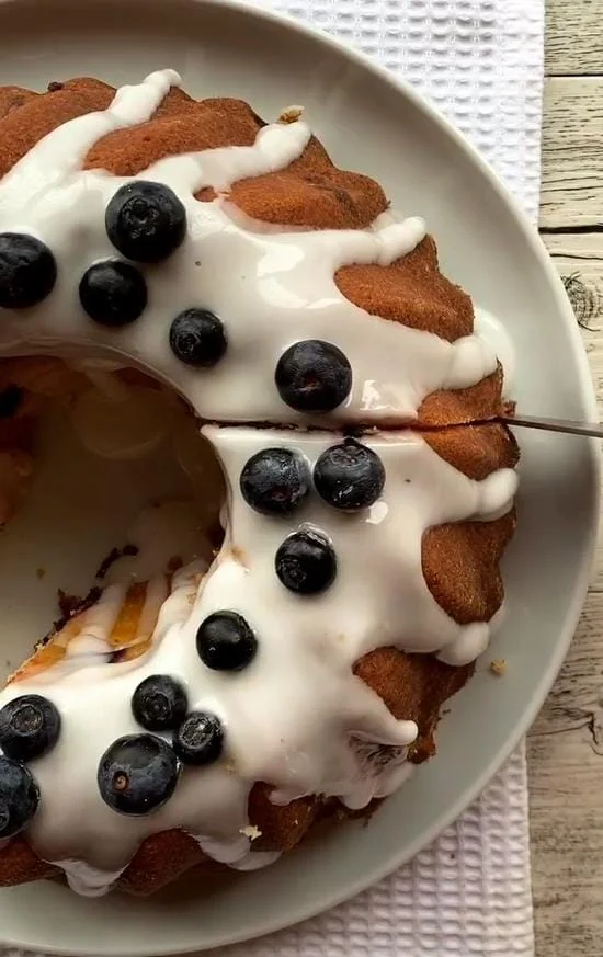 Blueberry Pound Cake