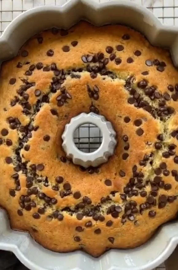 Chocolate Chip Yogurt Pound Cake