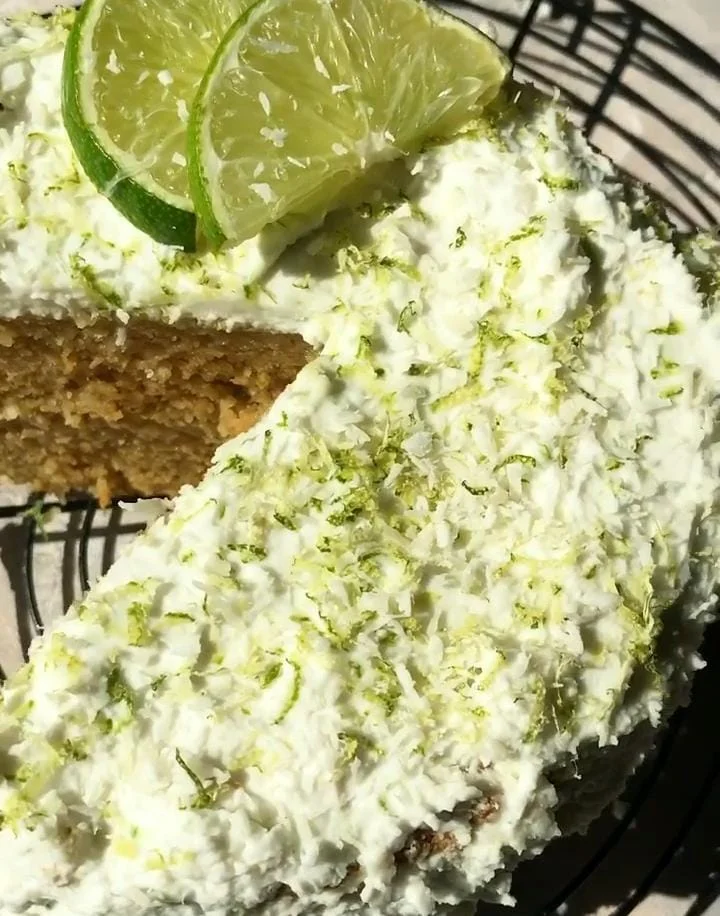 Coconut Lime Pound Cake