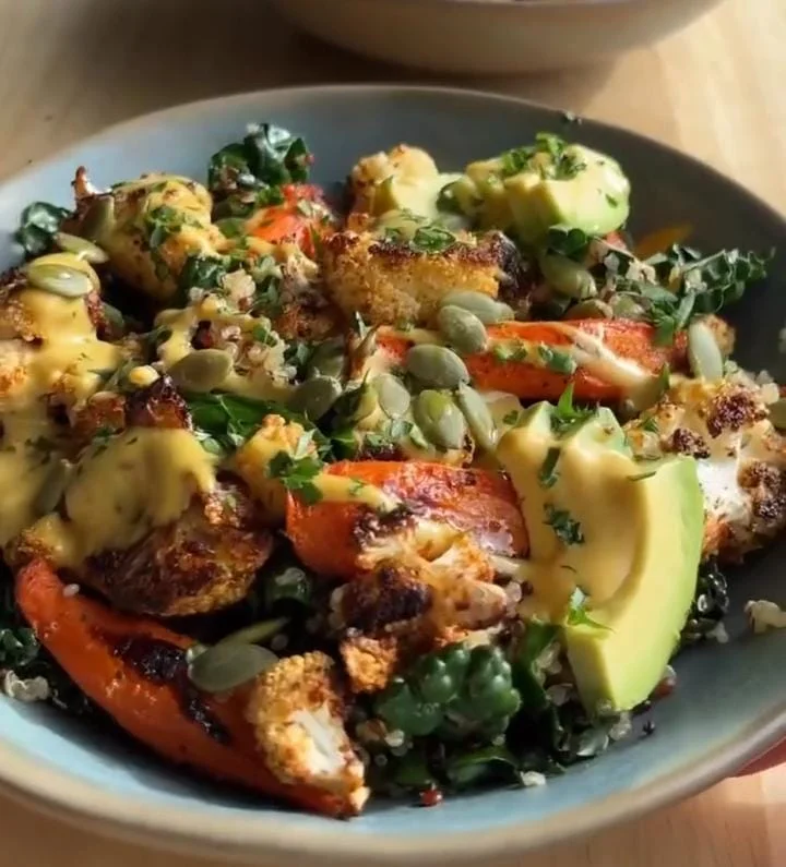Fire-Roasted Veggie Power Bowl