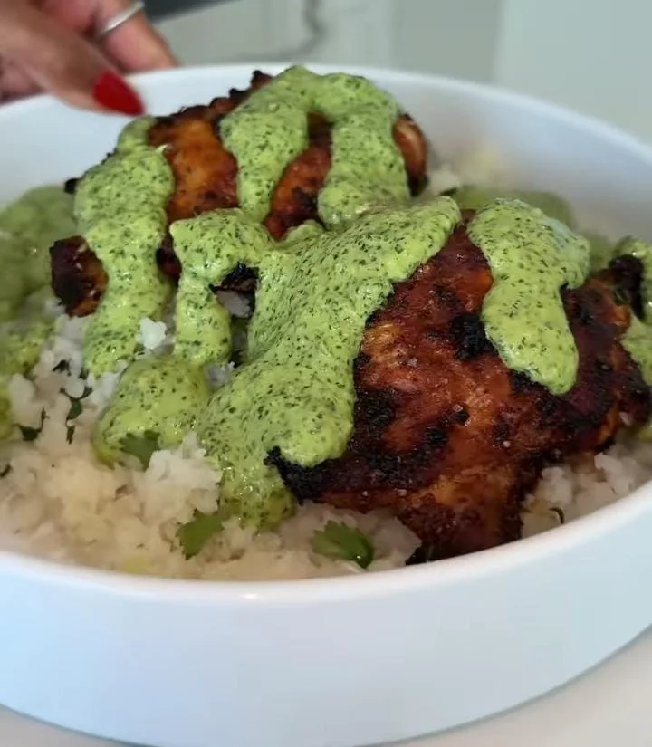 Green Goddess Chicken Bowl