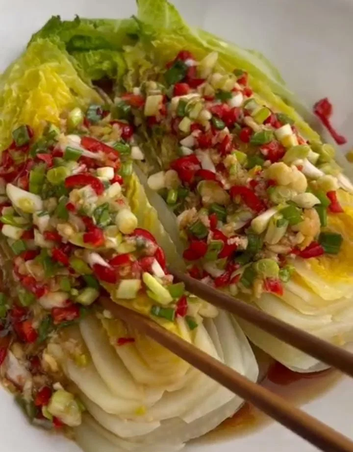 Napa Cabbage Ginger Soy Bowl