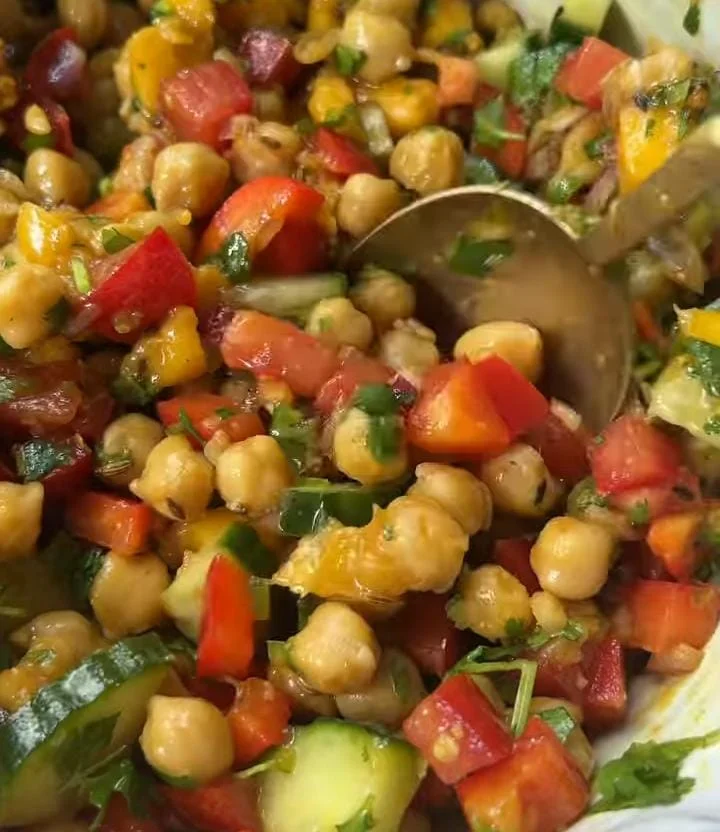 Chickpea Vegetable Salad