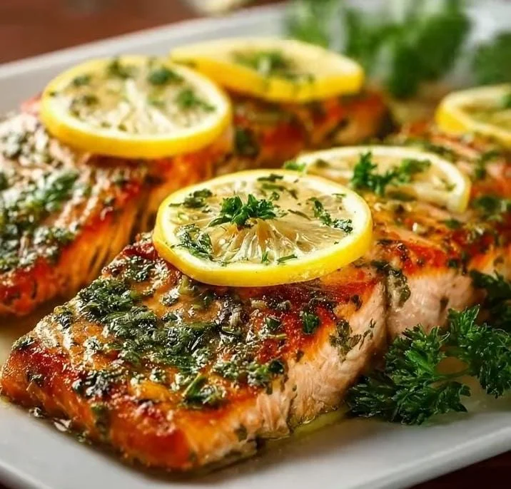 Baked Salmon with Vegetables