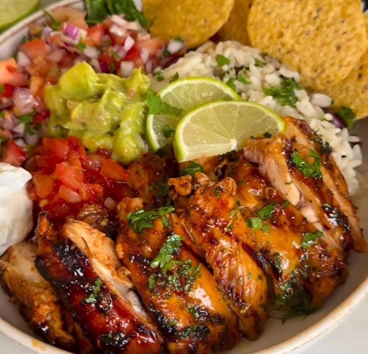 Lemon Herb Grilled Chicken Bowl