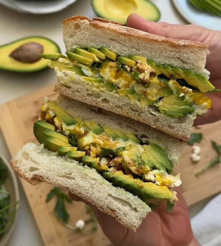 Avocado Egg Salad Sandwich