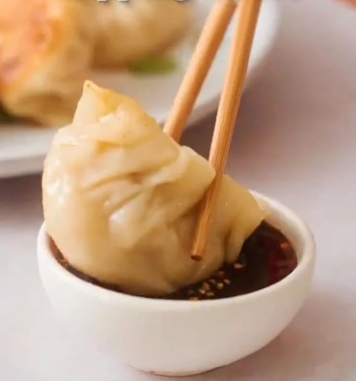 Making Gyoza Dipping Sauce