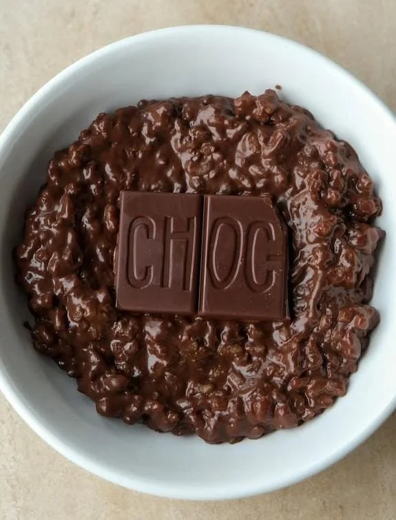 Chocolate Rice Pudding