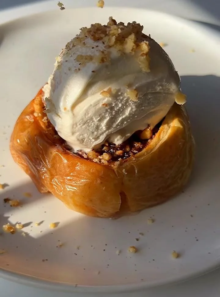 Chocolate Baked Apples