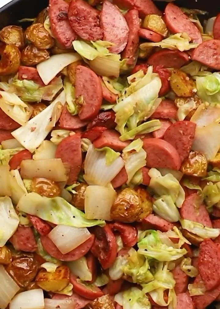 One-Pan Kielbasa and Roasted Vegetables