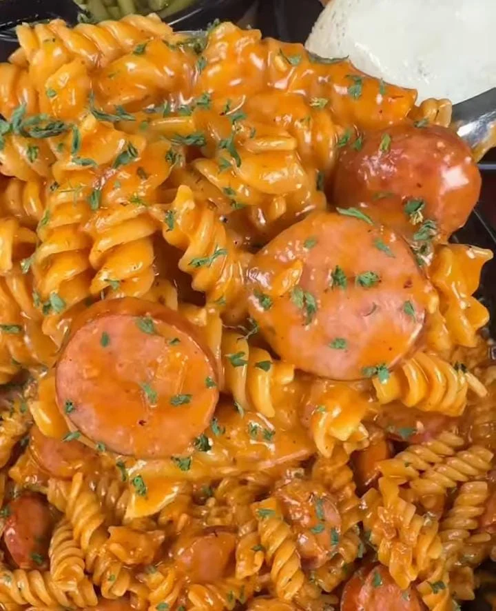 Kielbasa Pasta Skillet