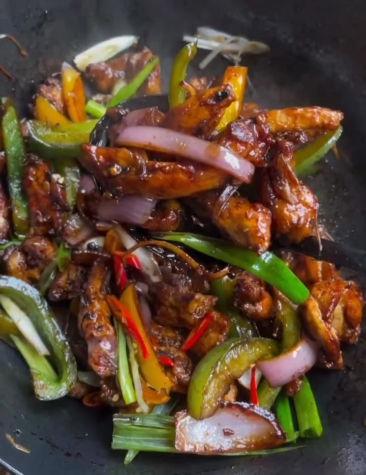 Kielbasa and Peppers Stir-Fry