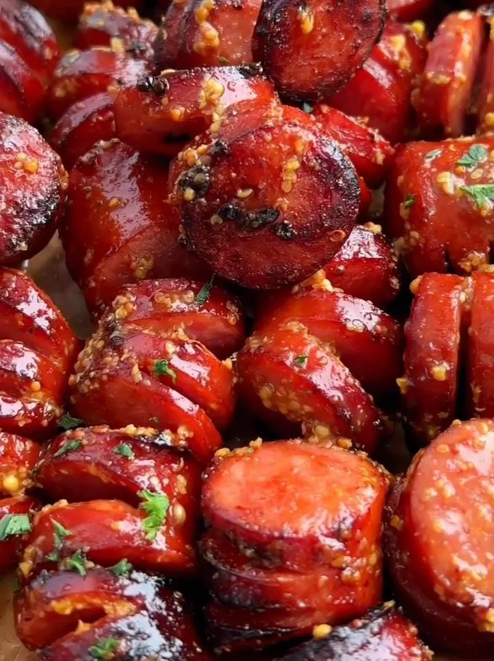 Garlic Butter Kielbasa Skillet