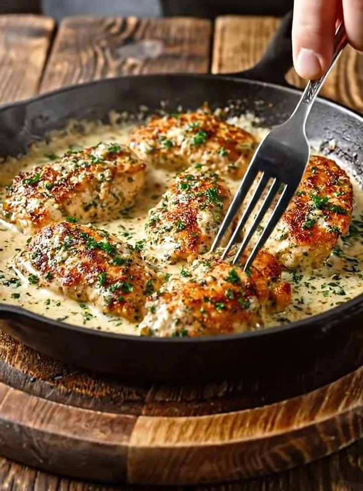 Garlic Butter Chicken Skillet | Yummy Dinner Recipes 