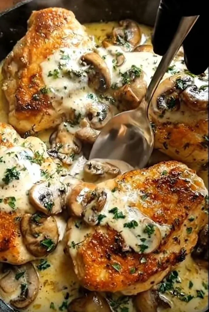 Creamy Mushroom Chicken